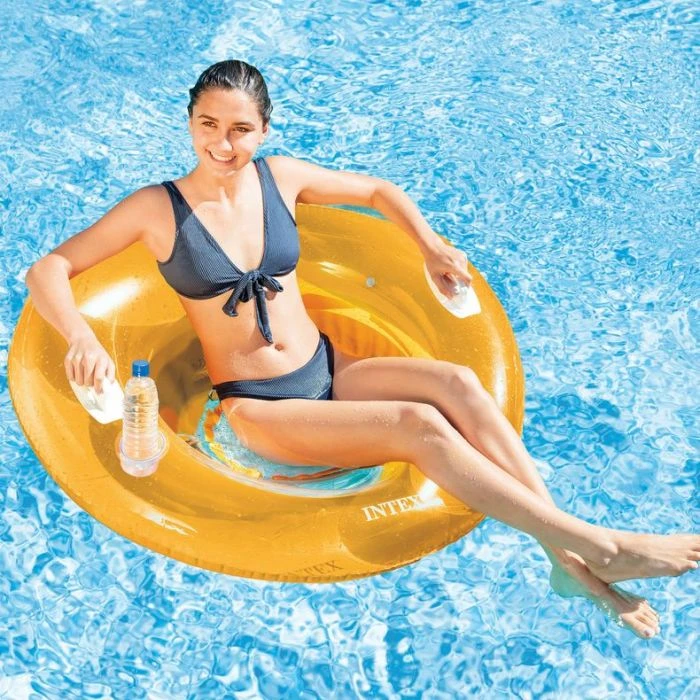 Intex Sit N Lounge, Orange - Image 2