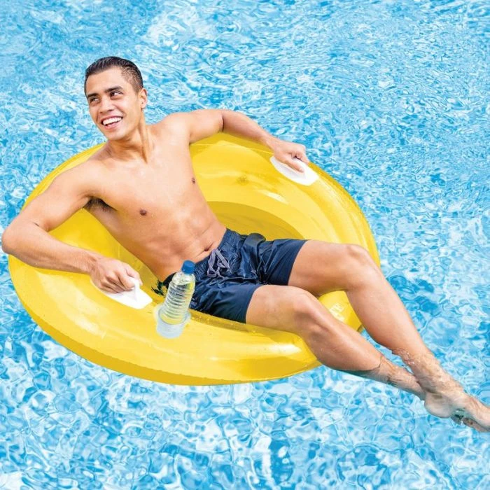 Intex Sit N Lounge, Yellow - Image 2