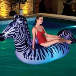 Bestway H2OGO Lights 'n Stripes Zebra Float