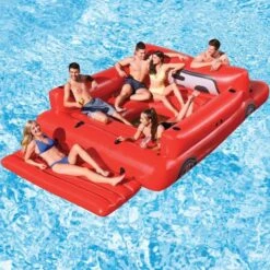 Bestway H2OGO Giant Red Truck Party Island