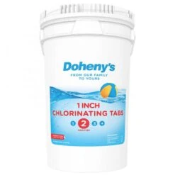 Doheny's 1 In Chlorine Tabs, 48 Lb