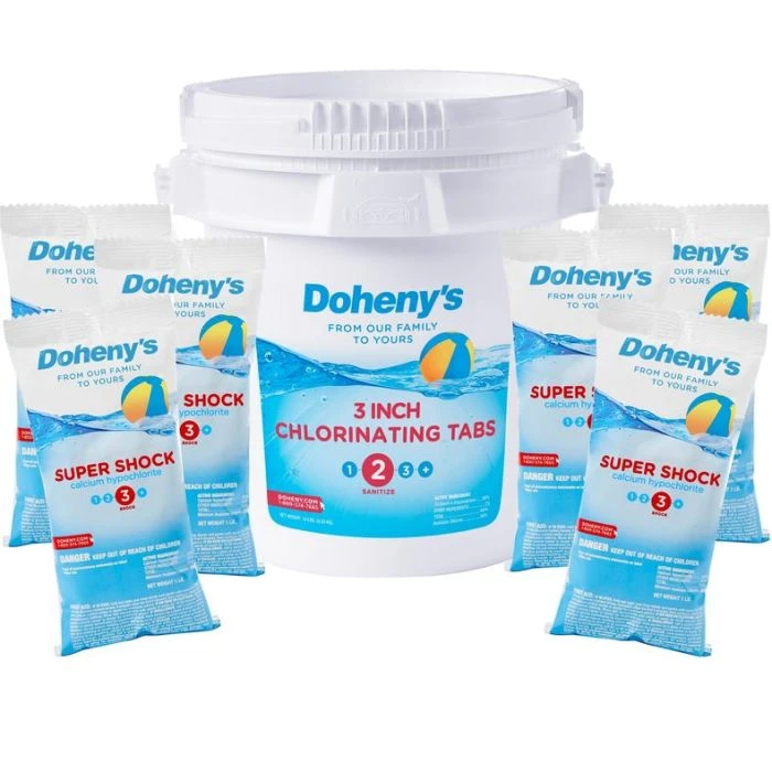 Doheny's Shock Chlorine Chemical Bundle, #1