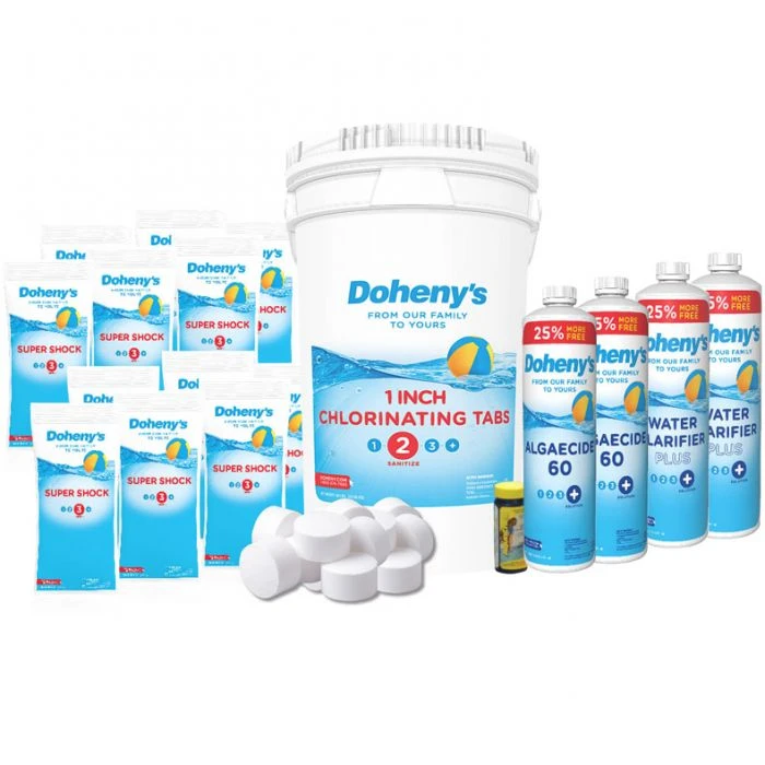 Doheny's Inground Chemical Bundle, 1 In Tabs