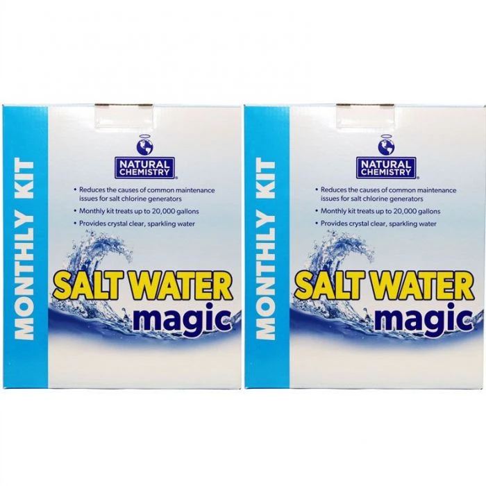 Natural Chemistry Salt Water Magic Kit, 2 Pack
