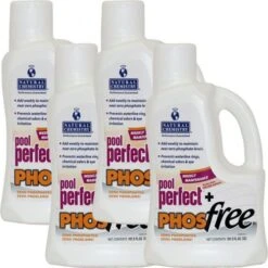Natural Chemistry Pool Perfect + PHOSfree, (4) 3 Liter