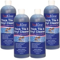 SeaKlear Thick Tile & Vinyl Cleaner, (4) 1 Qt