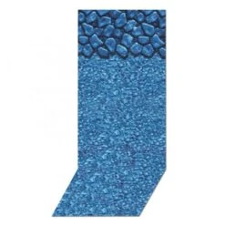 Swimline Beaded Pool Liner, 52 In Wall, 27 Ft Round, 20 Gauge, Boulder Swirl