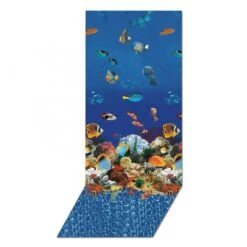 Swimline Beaded Pool Liner, 52 In Wall, 27 Ft Round, 20 Gauge, Caribbean