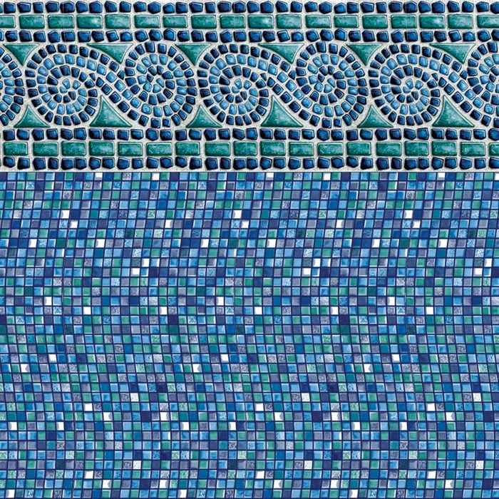 Swimline 16x24 Ft Flat Bottom 25 Gauge Rectangular Pool Liner, Indigo - Image 2