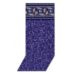 Swimline Beaded Pool Liner, 52 In Wall, 15x30 Ft Oval, 20 Gauge, Pacific Diamond