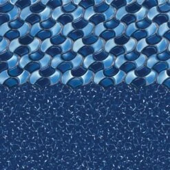 Swimline Overlap Pool Liner, 48 In Wall, 15x26 Ft Oval, 20 Gauge, Rolling Wave