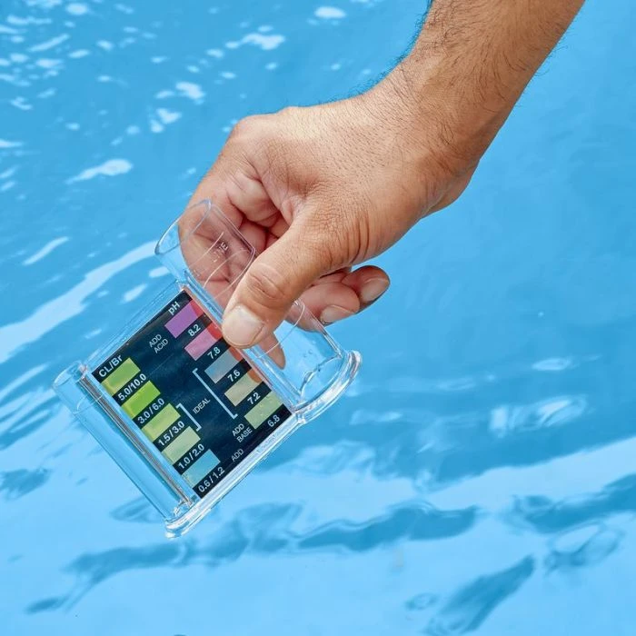 AquaChek Yellow (50) For Free Chlorine, Total Alkalinity, Cyanuric Acid (Stabilizer) & PH, 1 Pack - Image 4